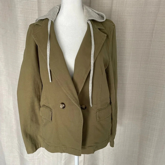COPY - Women's J. Society Hooded Blazer Jacket - Sz. L - Picture 2 of 5